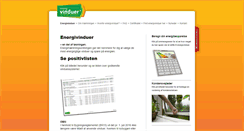 Desktop Screenshot of energivinduer.dk